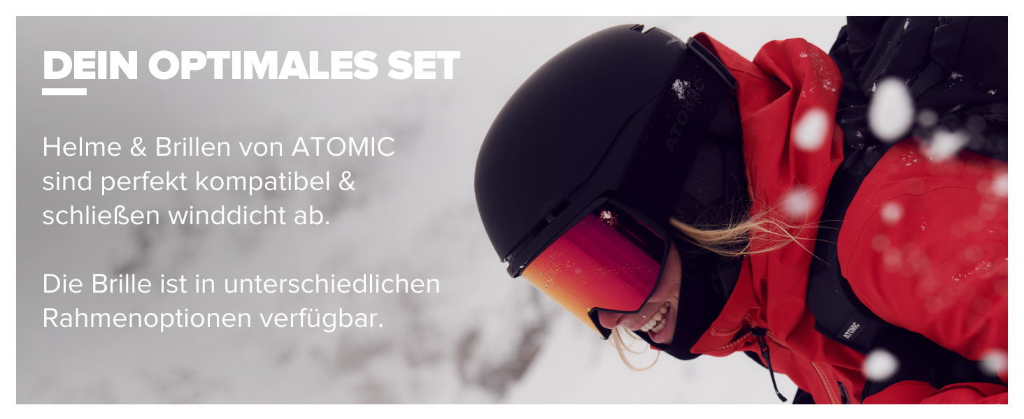 Atomic FOUR HD - Скі-маска Atomic з великим полем зору та Live Fit - для гірськолижного спорту