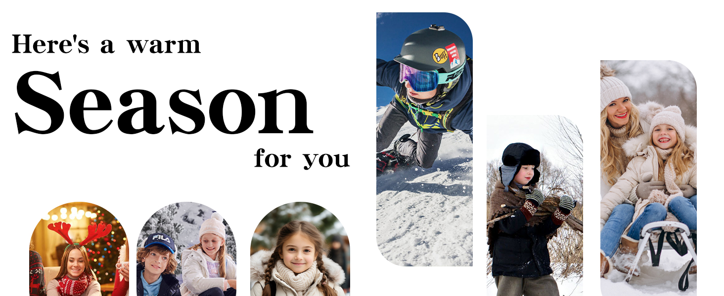 Зимові черевики VITIKE для дітей (хлопчики та дівчатка), тепле хутро, черевики для снігу та трекінгу, розмір 38 EU, колір Павлиній синій