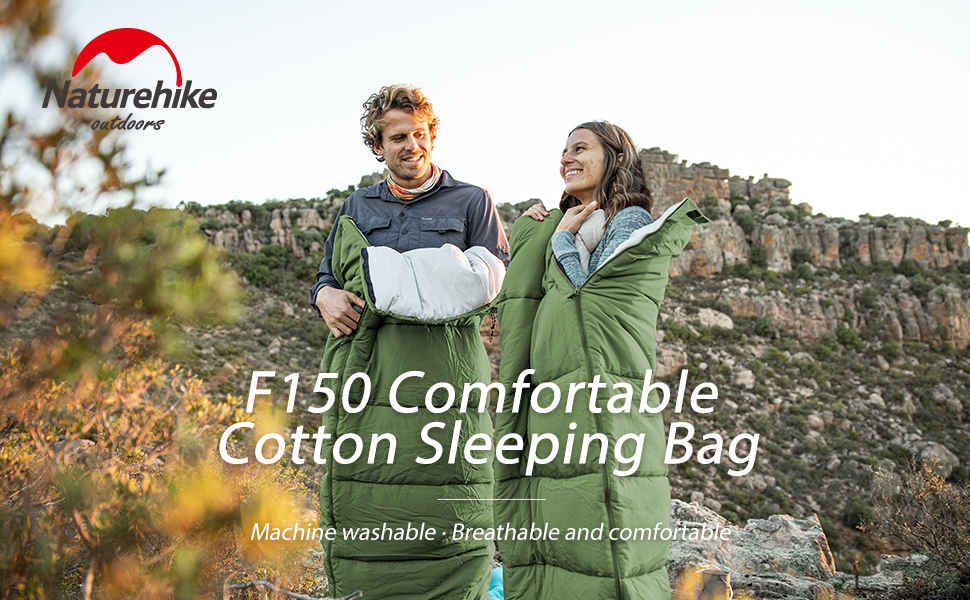Спальний мішок Naturehike для дорослих, легкий прямокутний, з'єднуваний, 3-сезонний, для кемпінгу та піших прогулянок, сірий