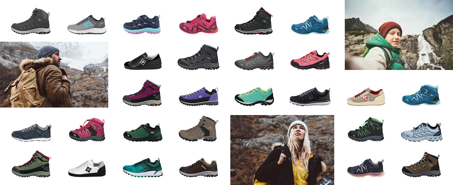 Снігоступи жіночі Brütting Fenella, 39 EU, сірі