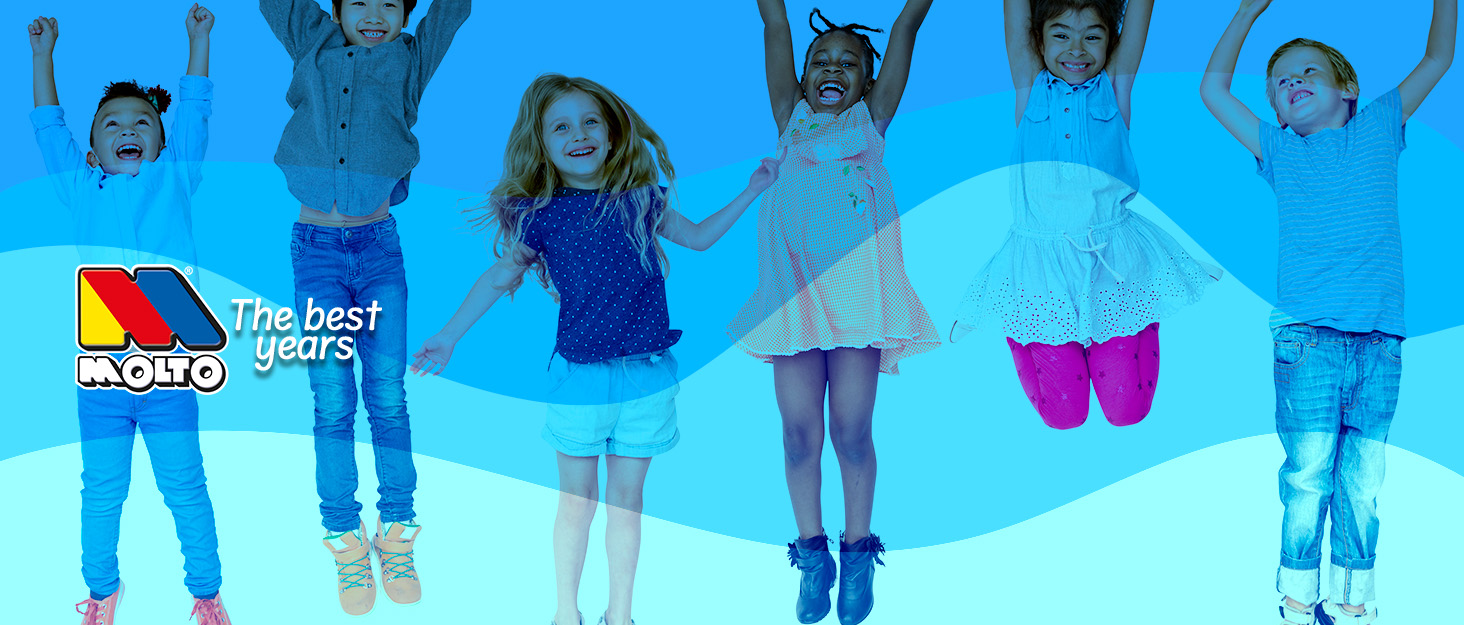 Дитячі ролики MOLTO на 4 колесах, помаранчеві - унісекс, для навчання, від 36 місяців