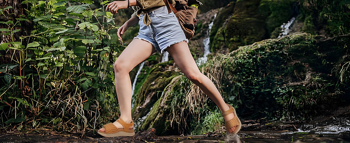 Жіночі сандалі Oncai Wander з ортопедичною устілкою та підтримкою склепіння стопи, чорні, розмір 36-43