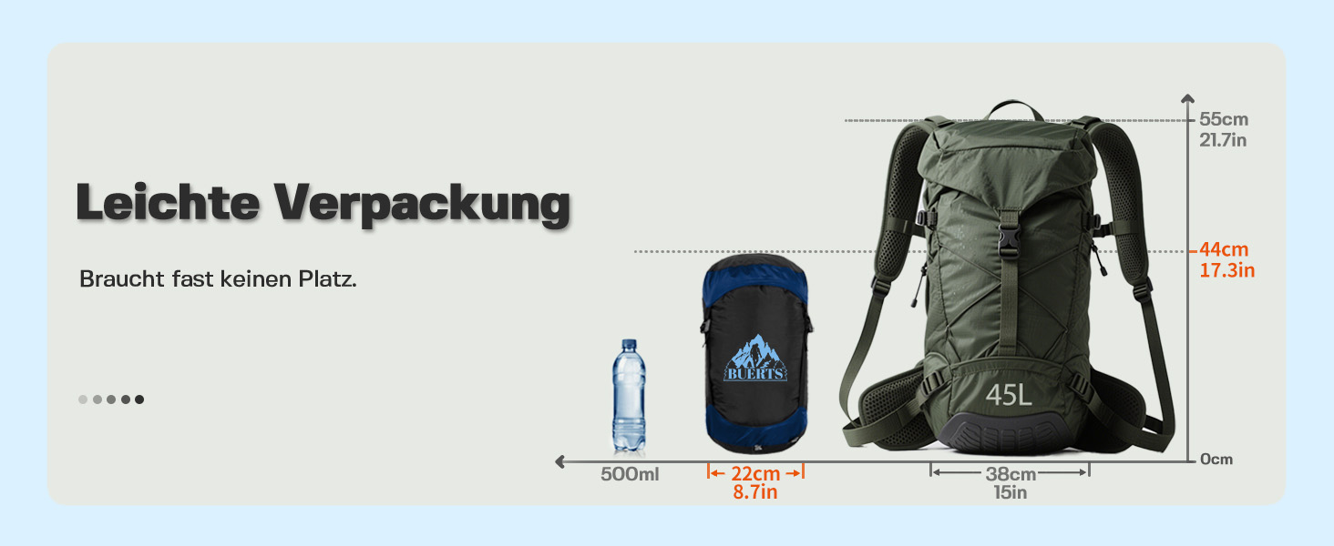 Спальний мішок зимовий Daunenschlafsack: теплий та легкий для дорослих та дітей, 680FP, для походів, альпінізму, кемпінгу. Чорний 0°C (Блакитний -10°C)