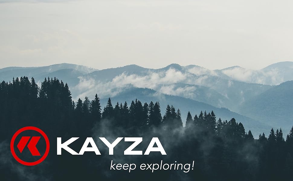 KAYZA PULSE20 – Преміум туристичний рюкзак 20 л з поясом, для жінок і чоловіків, з кріпленням для шолома та дощовиком, Ripstop нейлон, для трекінгу, міста та подорожей