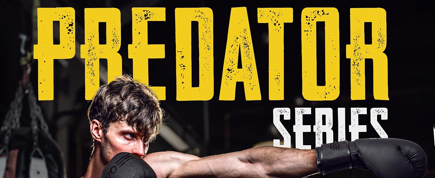 Боксерські рукавички EVO Fitness для чоловіків та жінок, MMA, Муай Тай, бокс, кікбоксинг, спаринг, тренування, 12 OZ, чорний колір, з набором рожевих бандажів