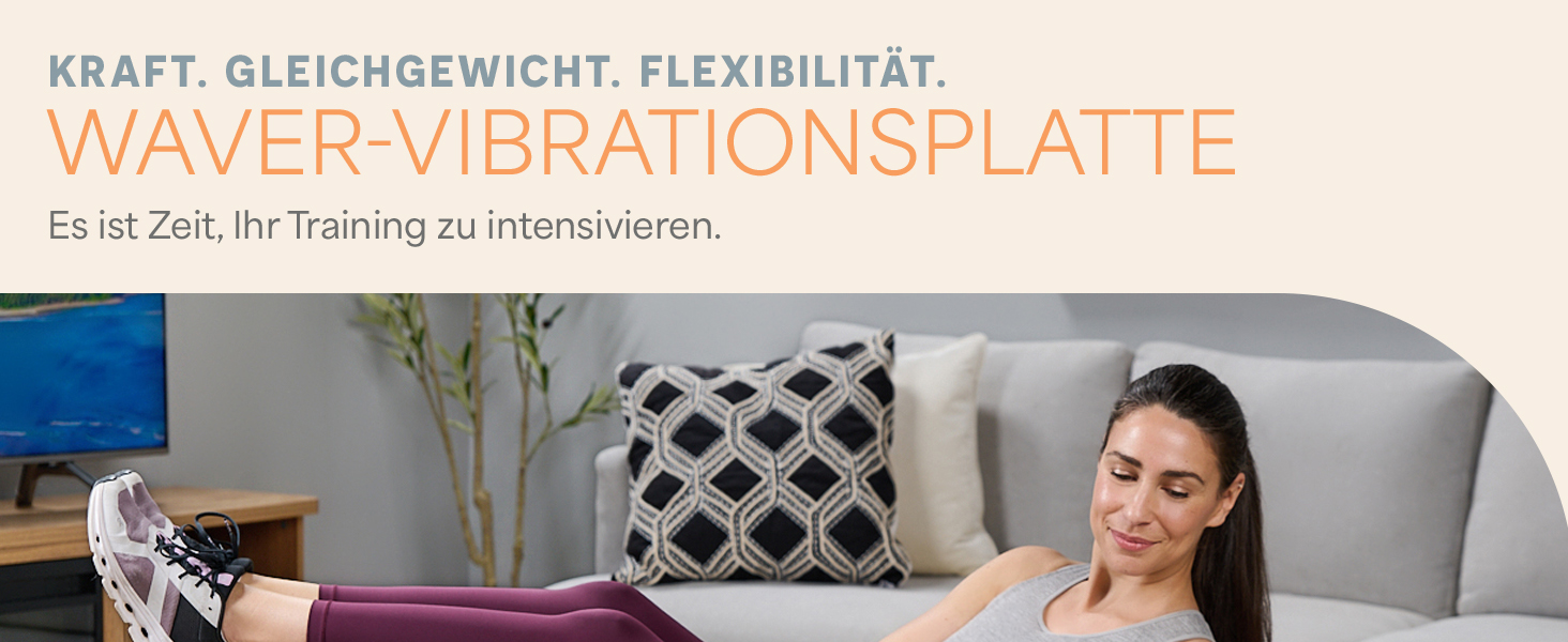 LifePro Вібраційна платформа для тренувань – комплексні тренування всього тіла, фітнес-платформа з еластичними стрічками, обладнання для домашніх тренувань для схуднення та підтяжки, колір: чорний