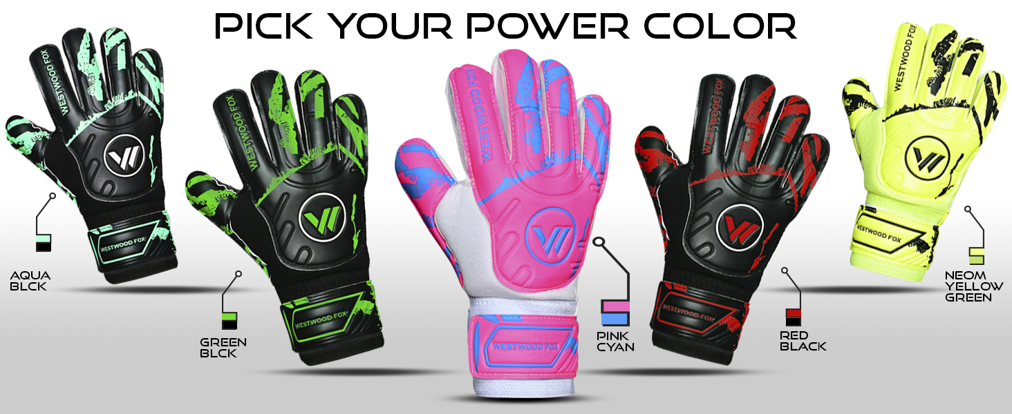 Воротарські рукавички WESTWOOD FOX Fingersave для дітей та підлітків. DumboLatex, 4+3 мм, GELB-WEIß, розмір 6 (8-10 років)