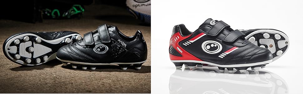 Футбольні бутси Optimum для чоловіків Easy Fastening, 6 шипів, жовто-чорні (45 EU)