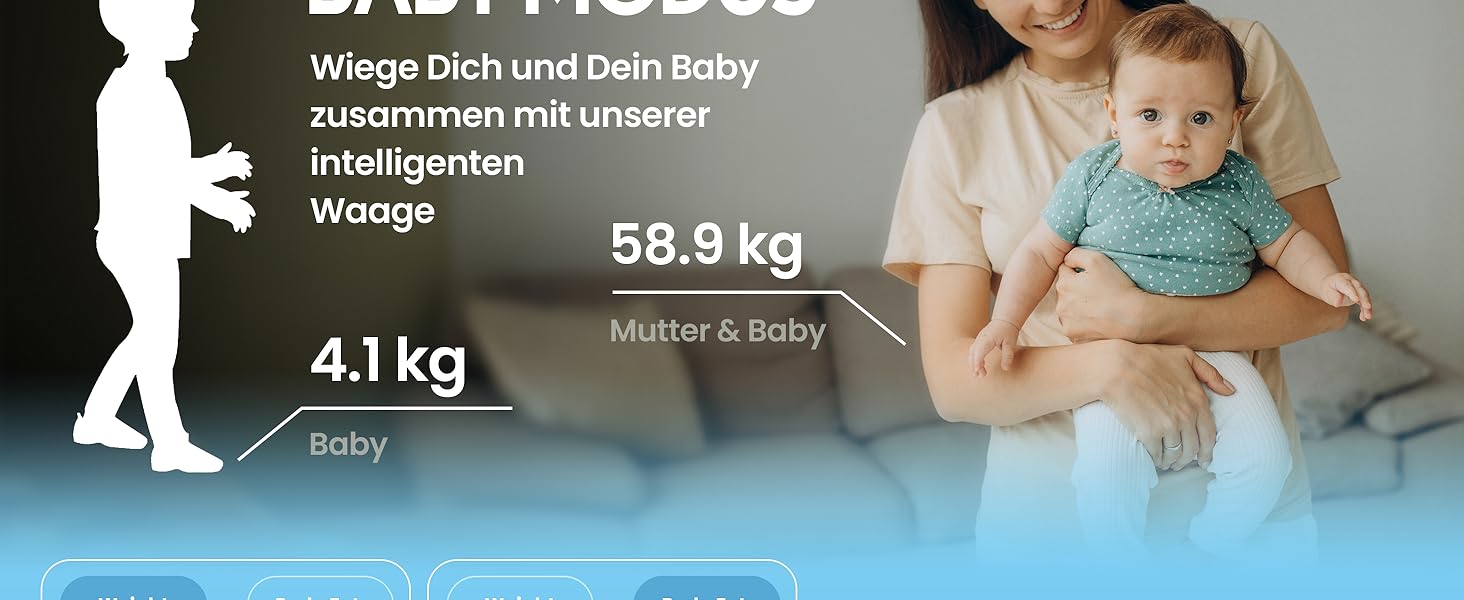 Ваги для тіла HELDENWERK з аналізом складу тіла, Bluetooth, визначення жиру, BMI, м'язової маси, протеїну, BMR, максимальне навантаження 180 кг, цифровий дисплей, темно-синій колір (Design Elegance)