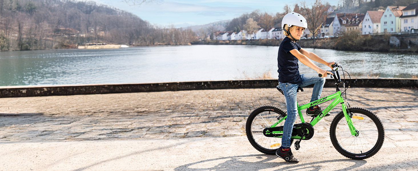 Дитяче велосипед Actionbikes Zombie 20 дюймів: V-Brake гальма, захист від бруду, для дітей 2-9 років