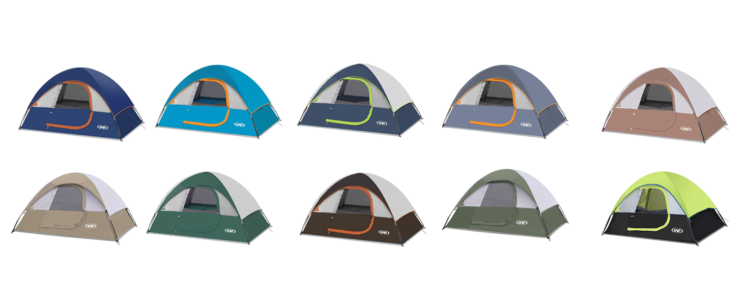 Намет кемпінговий Campingzelt 2-3 особи, водонепроникний, вітрозахисний, сірий