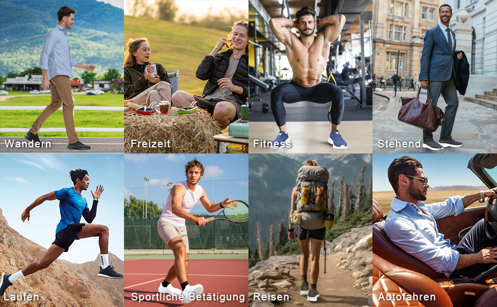 Чоловічі кросівки без шнурівків Slip-on, сірий, розмір 41 EU. Легкі, дихаючі, зручні спортивні кросівки для повсякденного носіння та бігу.