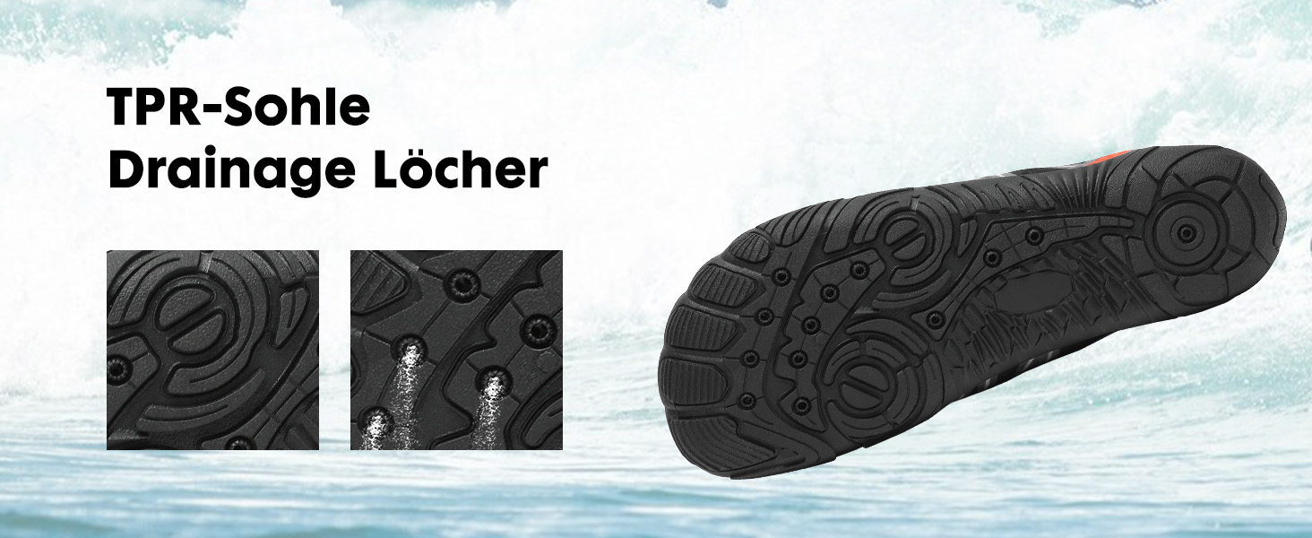 Чоловічі та жіночі аквашузи Mishansha для плавання та відпочинку на пляжі, чорні, 39 EU