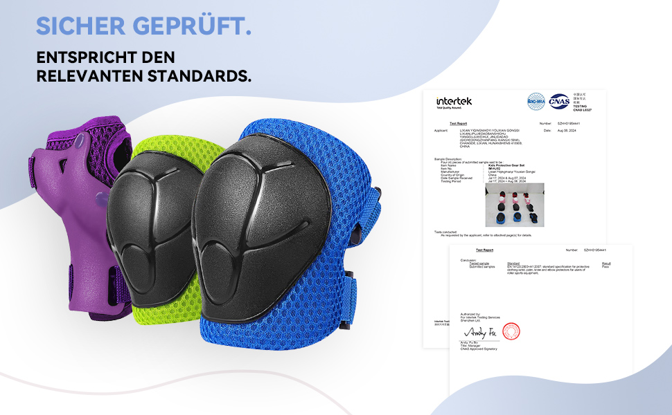 Набір захисту для дітей: наколінники, налокітники, рукавички. Підходить для роликів, скейта, скейтборда. Колір: зелений