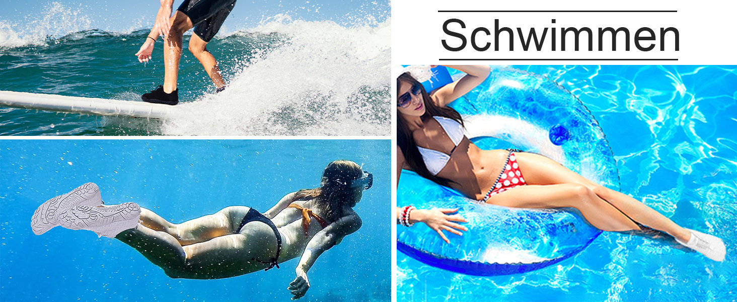 Чоловічі та жіночі босі кросівки Barfuss Schuhe для літа, басейну та трейлраннінгу. Швидка сушка, широка передня частина, Zero-Drop підошва. Колір: білий (C1), чорний (D1). Розмір: 41 EU