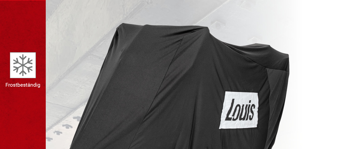 Чохол для мотоцикла Louis Indoor (XL-XXL) — еластичний, дихаючий, стійкий до розривів та пилу, захисний