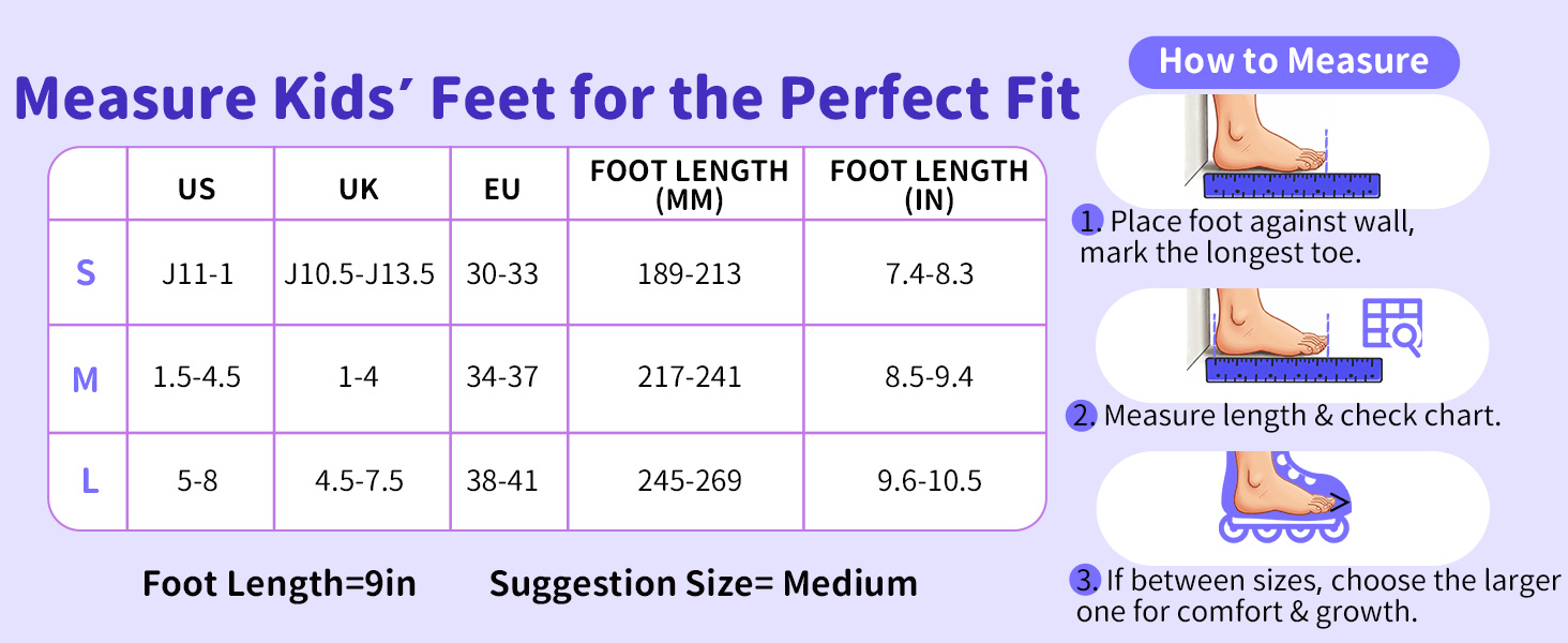 Інлайни BELEEV для дітей, підлітків та дорослих, ролики з регульованим розміром, світлодіодні шнурки та колеса, фіолетовий (EU 38-41)