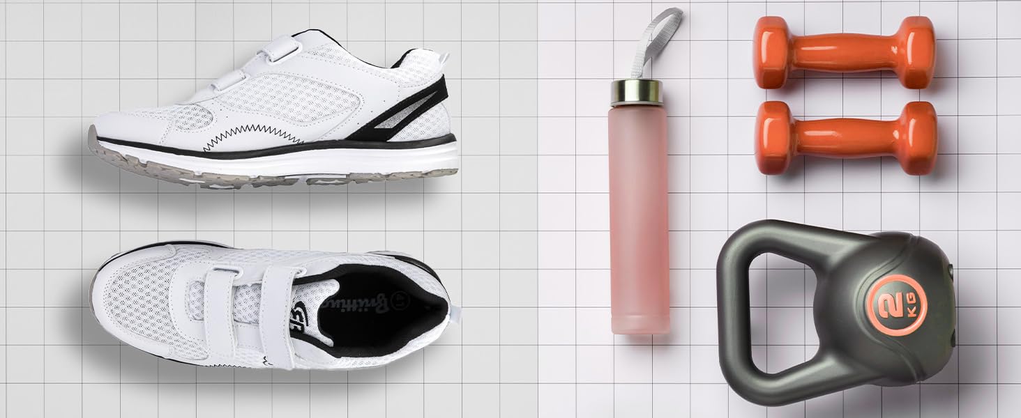 Жіночі фітнес-кеди Brütting Performance V сіро-бірюзові (38 EU)