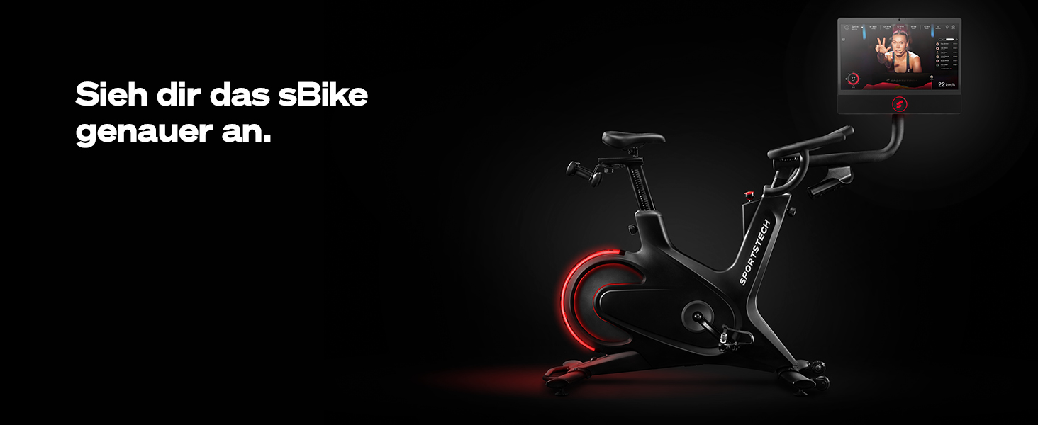 Спортивний велотренажер Sportstech з 21.5