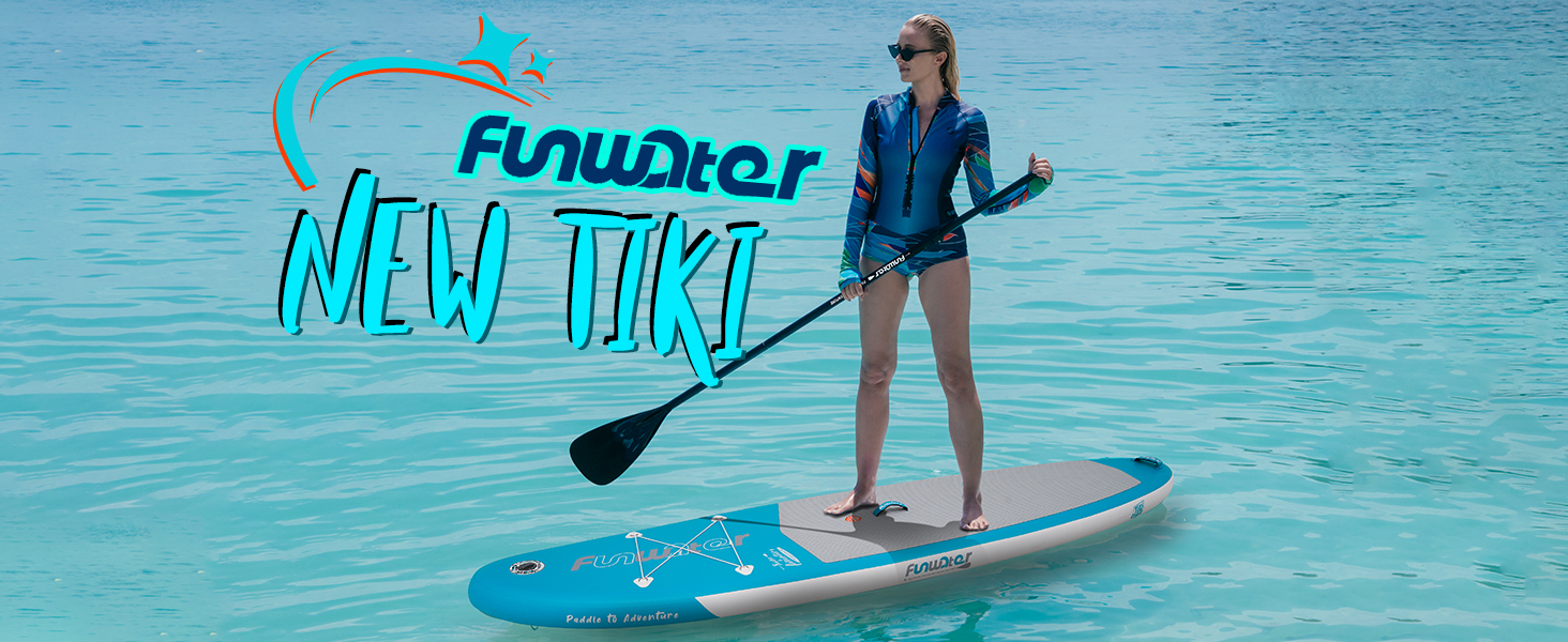 Надувний SUP-борд FunWater 10'6' для дорослих: комплект з аксесуарами