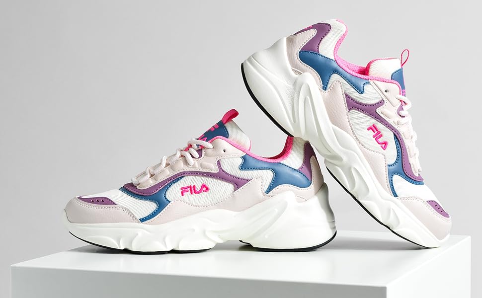 Кросівки жіночі FILA Collene Cb WmnSneaker сіро-фіолетові, 41 EU