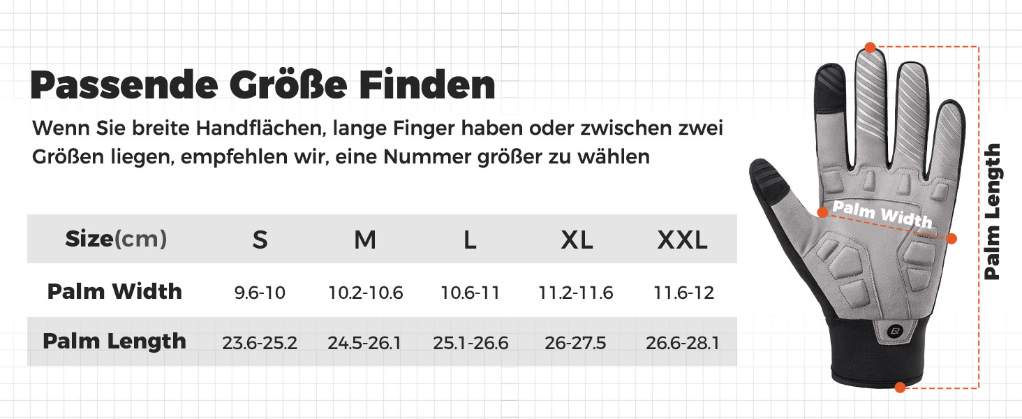Велосипедні рукавички ROCKBROS для жінок та чоловіків, зимові, Thinsulate, теплі, сенсорні, для MTB, катання, альпінізму, бігу та активного відпочинку (XXL, Thinsulate)