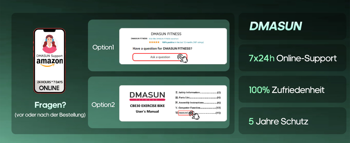 Ергометр DMASUN для дому з регульованим магнітним опором, стійкою для гантелей, важким маховиком, LCD-монітором, регульованою висотою, фітнес-велосипед до 180 кг, зелений [2026 Модель]