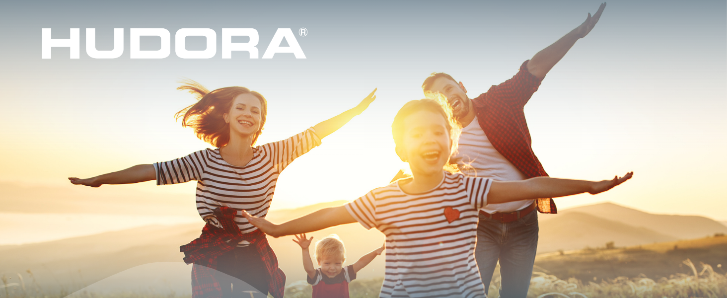 Ворота для футболу HUDORA Pro Tect Advanced – зовнішні, з сіткою та стійкою до погодних умов обшивкою – для дітей та дорослих – легка установка в саду – білі, 180 x 120 см