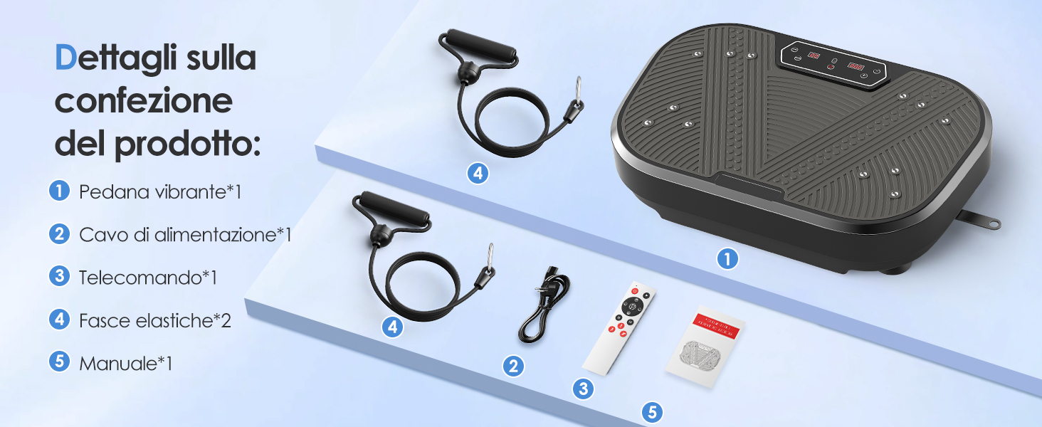 Віброплатформа для фітнесу з 120 рівнями інтенсивності, 10 програмами, до 200 кг, LED-дисплеєм, пультом, масажем, чорна. Для схуднення та всього тіла.