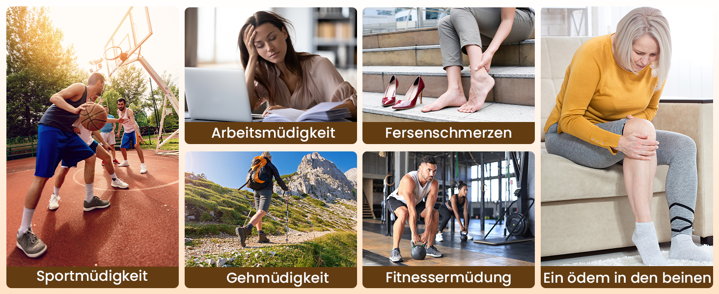 Електричний масажер для ніг TISSCARE з функцією шиацу, нагрівом, розминанням, роликами та натисканням. 360° регульована ручка. Для зняття болю, подарунок для жінок та чоловіків. Колір: сірий.