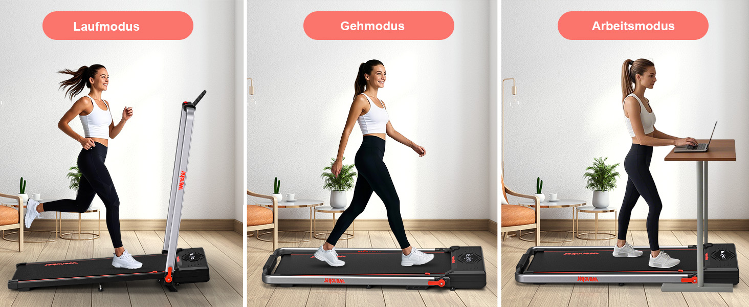 Ленковець Laufband для дому з нахилом, ходунка до 12 км/год, біговий тренажер складаний з 12 попередньо встановленими програмами, електричний біговий тренажер з LED-дисплеєм, пультом дистанційного керування та додатком