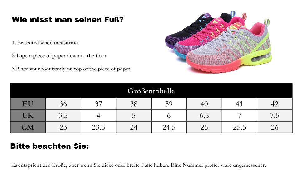 Жіночі кросівки для бігу Hitmars: легкі, дихаючі, з амортизацією, для фітнесу, вулиці та бігу. Розміри EU 36-42. Чорний та червоний кольори.