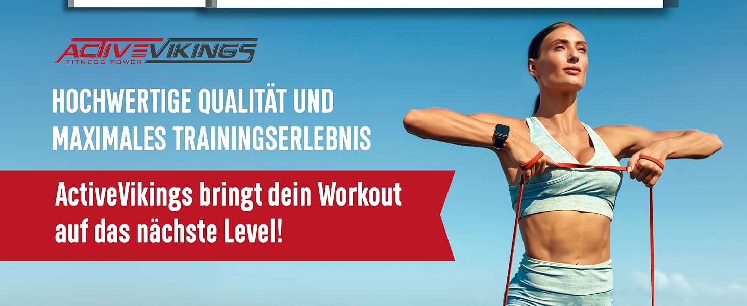 Фітнес-гумки для фітнесу та калістеніки: набір або окремо з сумкою, дверним анкером та інструкцією – ідеально для дому та спортзалу (червоний, чорний, синій)