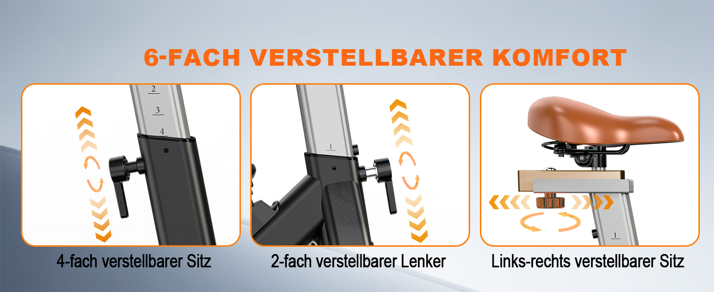 Велотренажер з Bluetooth: велотренажер з магнітним опором, фітнес-велосипед для дому з LCD-дисплеєм, до 160 кг, чорний