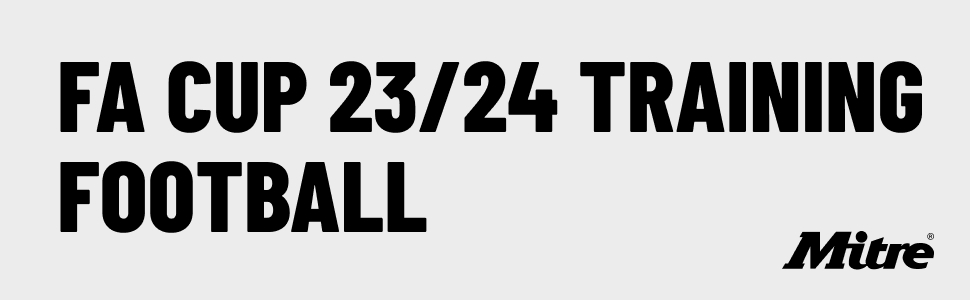 М'яч футбольний Mitre Training FA Cup - тренувальний, міцний, білий/синій/червоний