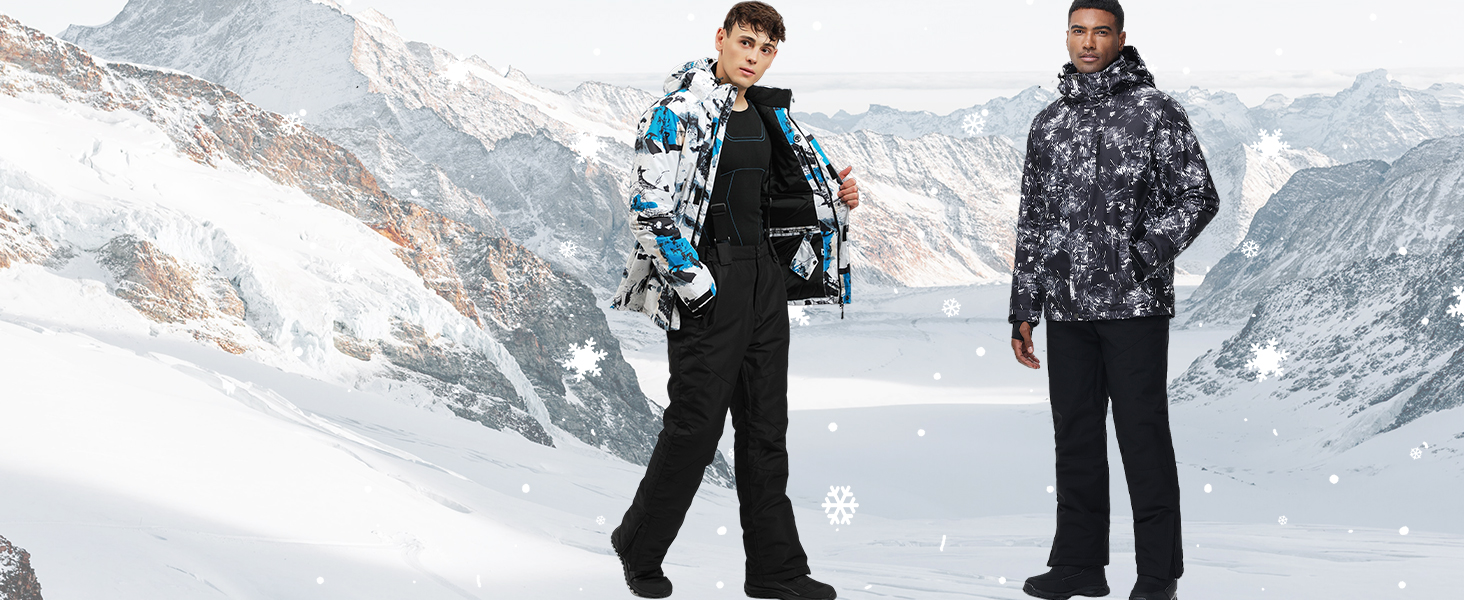 Жіночий комплект гірськолижний: куртка та штани HOTIAN, водонепроникний, вітрозахисний, теплий, для сноуборду та гірськолижного спорту