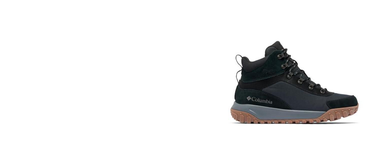 Чоботи зимові чоловічі Columbia Burnsider™ Waterproof, 45 EU, Black City Grey