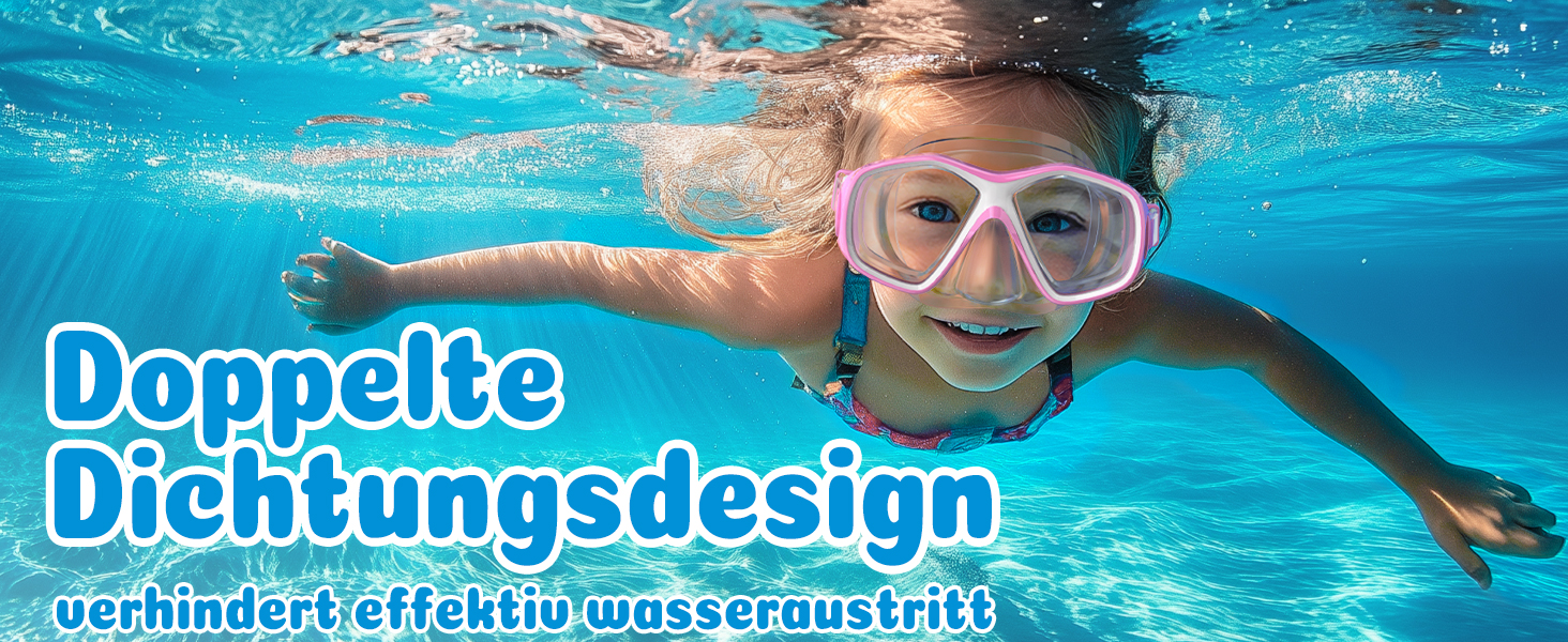 Дитяча маска для снорклінгу COOLOO з тканиною, дитячі окуляри для плавання з насадкою на ніс для хлопчиків і дівчаток-підлітків, 【Патентовано】Маска для снорклінгу 180° Панорама HD, проти запотівання, проти протікання для дітей 4-16 років (4 моделі 2/ Зелений/ Силіконовий ремінець)