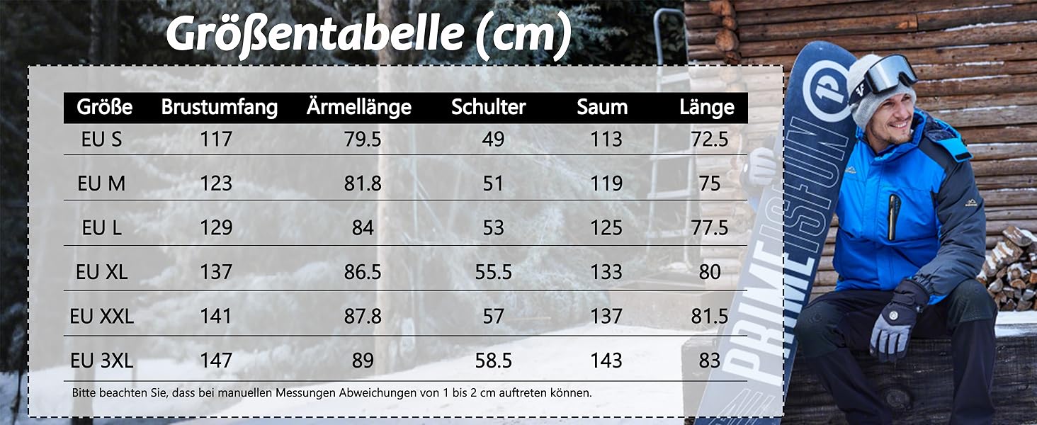 TACVASEN чоловіча тепла зимова куртка, водонепроникна функціональна куртка з капюшоном та довгими рукавами, армійного кольору