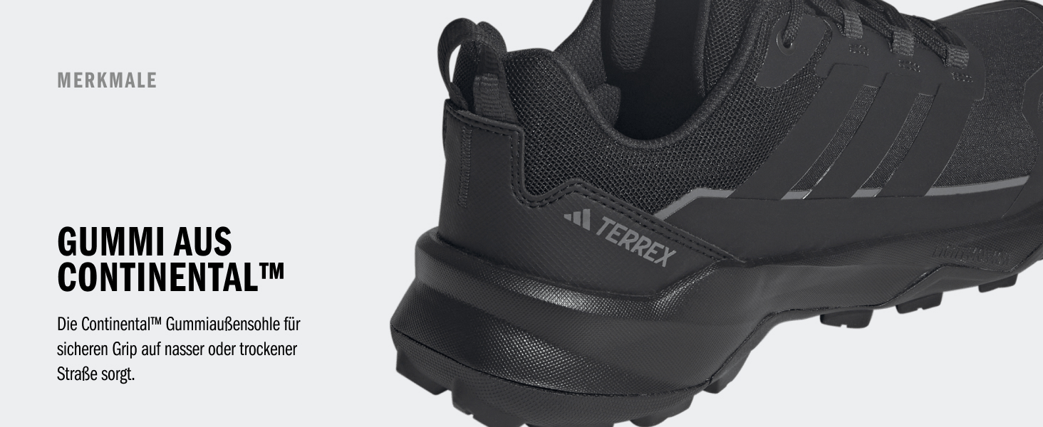 Черевики туристичні Adidas Terrex Skychaser AX5, 46 2/3 EU, чорний/чорний/карбон