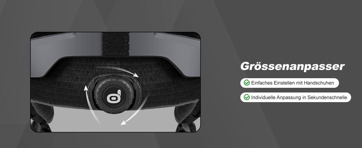 Шолом для сноуборду та лиж Odoland з маскою: захист UV 400, чорний + помаранчевий, розмір L (60-61 см)