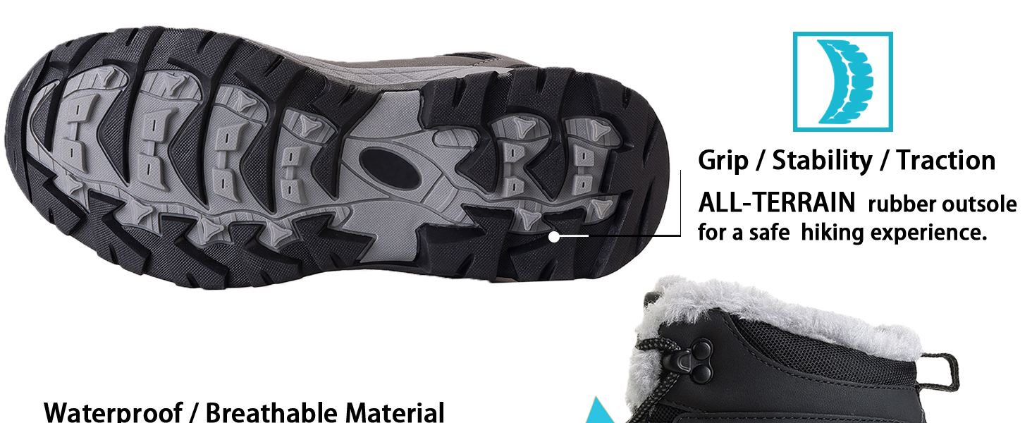 Зимові черевики для жінок CC-Los, теплі, чорні, антиковзаючі, розмір 40 EU