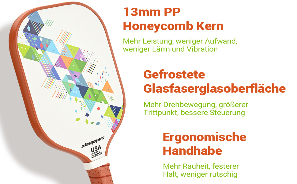 Набір для піклболу: ракетки з графіту та скловолокна, м'ячі та сумка | Ідеально для початківців