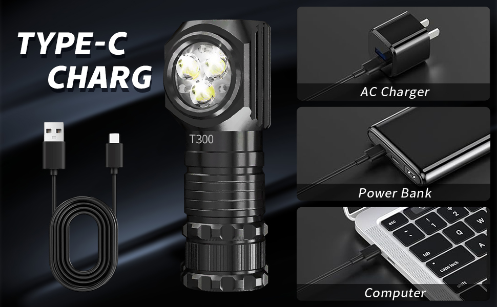 Кепковий ліхтар LED, 1300 люмен, 7 режимів, водонепроникний IP55, для кемпінгу, бігу, риболовлі, туризму та outdoor-роботи