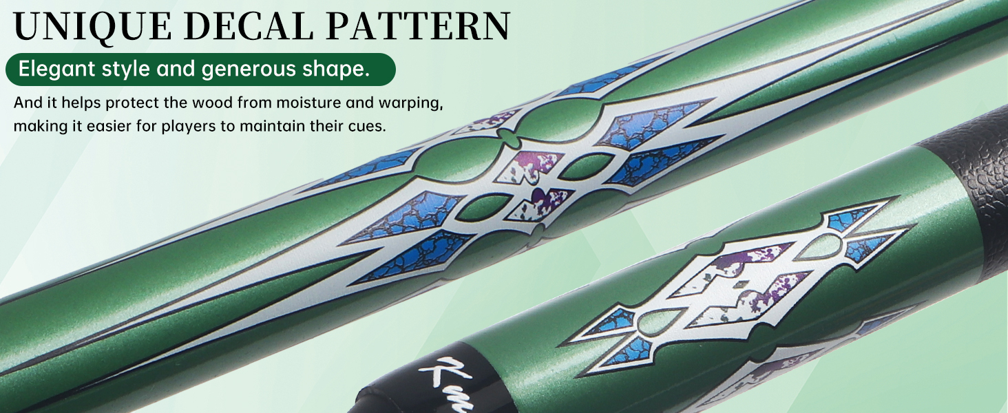 Набір більярдних київ Kmise Pool-Queue-Stick Set – 147 см, канадський клен, професійні, для дорослих, різні кольори, для барів, дому, київ для більярдного столу