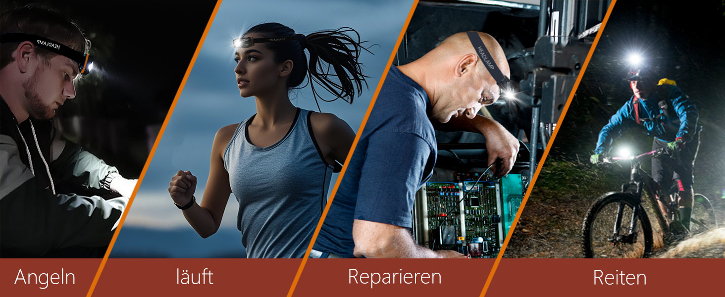 Ліхтар налобний Skylla LED акумуляторний 250000 люмен, Zoom, 11 режимів, IP67, регульований, для кемпінгу та надзвичайних ситуацій (T07)