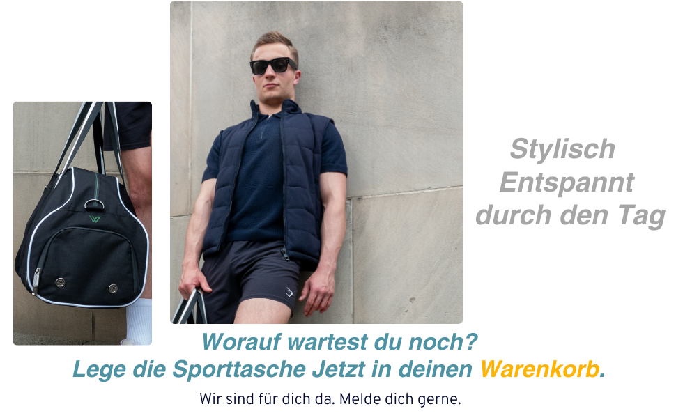 Спортивна сумка GymWallet V2 для жінок і чоловіків, з відділенням для взуття та вологих речей, для тренувань, фітнесу та подорожей, чорна/синьо-чорна, 45 л