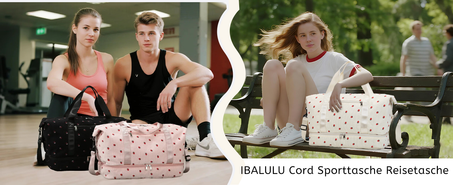 Спортивна сумка-рюкзак для жінок, 35л, Weekender, для подорожей та спортзалу (зелена)