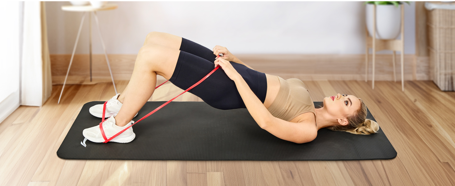 Набір допоміжних еластичних стрічок для підтягувань Klimmzug-Hilfsband-Set, для силових тренувань та формування тіла, фітнес-стрічки для чоловіків, вантажопідйомність 6.8–54 кг