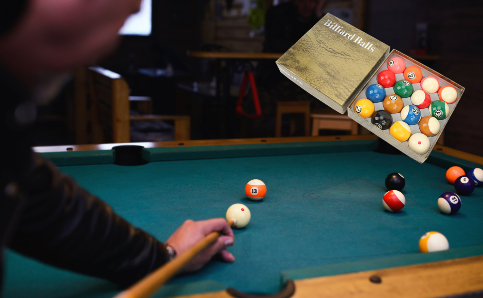Набір куль для більярду, 16 штук, 5,72 см, кульки для більярдного столу, набір для тренувань